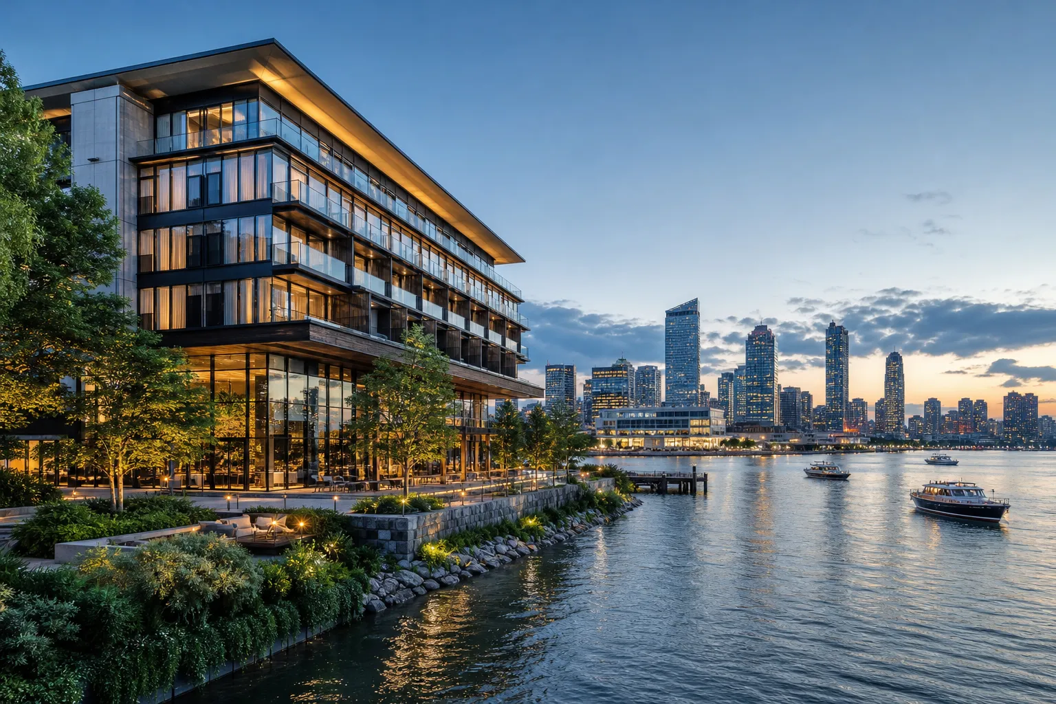 Radisson Blu Riverside Hotel Gothenburg – perfekt läge vid vattnet illustration